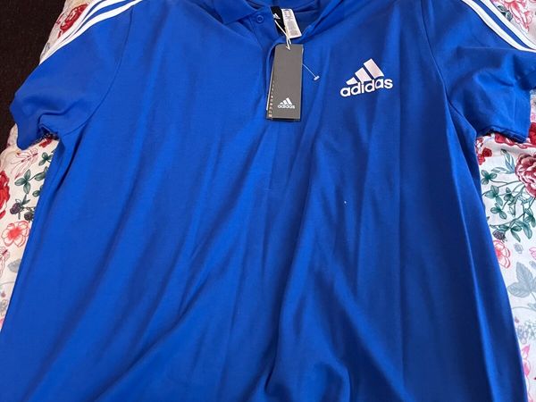 New adidas collared top