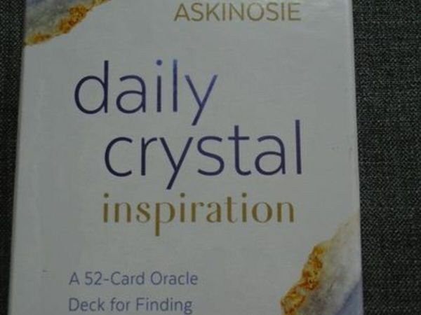 Daily Crystals Oracle cards,Crystal cards,New,Gift