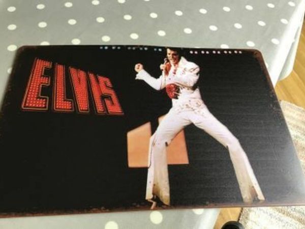Elvis Presley Wall Plaque