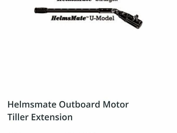 Outboard tiller extension  handle
