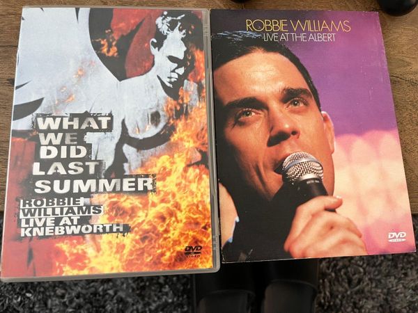 Robbie Williams dvd