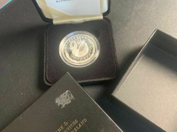 Celtic Swan Silver Proof 10 Euro Coin