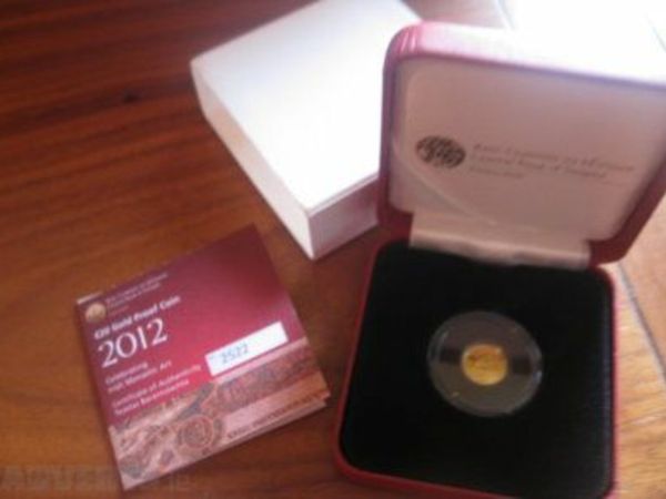 2012 €20 Gold Coin Irish Monastic Art