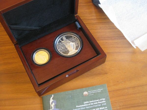 €50 Gold Proof and €15 Silver Proof Two Coin Set