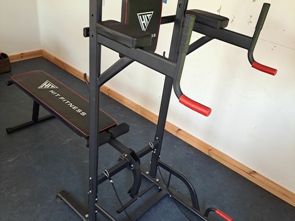 Multipurpose Home Gym and 50kg Weights