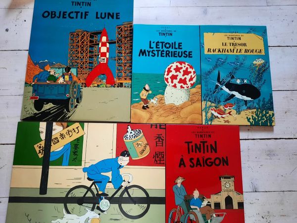 Tintin lacquer plaques