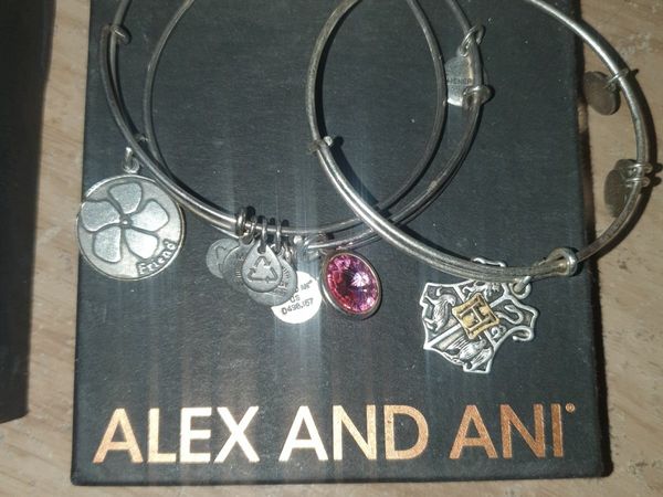 3 Alex and ani bracelets
