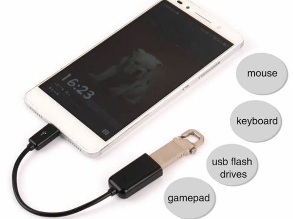 Cable Adapter OTG Micro USB Male To Female