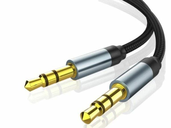 3.5mm to 3.5mm Cable Jack Audio Aux Male Headphone