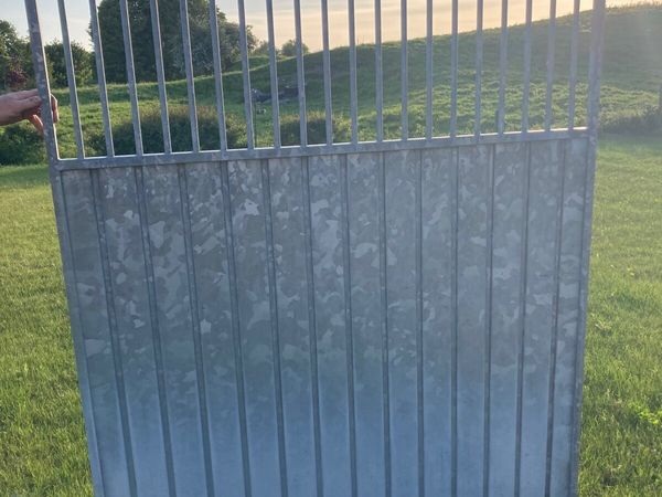 Dog Run Fence Panels