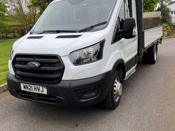 2021 FORD TRANSIT L4 DROPSIDE PICKUP WITH TAILLIFT