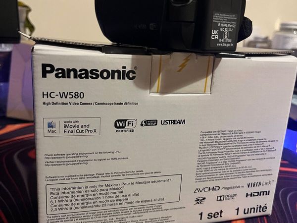 Panasonic hc-w580 camcorder