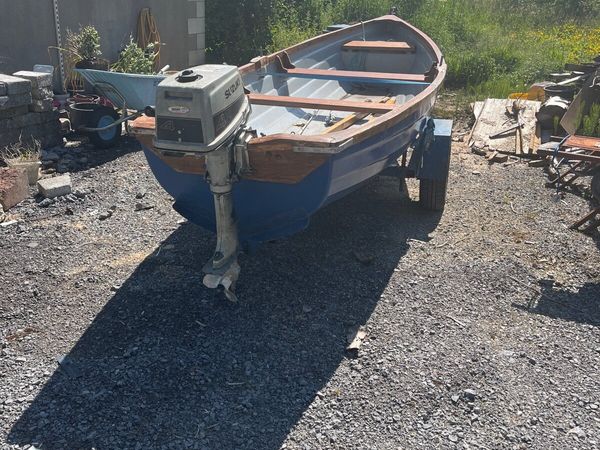Boat, trailer and engine