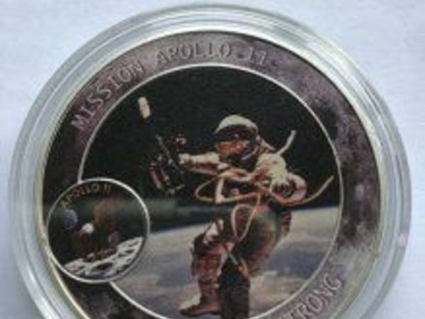 US Space mission commemorative coin - Apollo 11