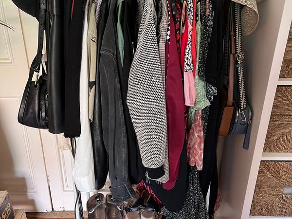 Coat and Clothes Rack