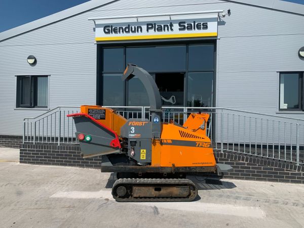 Used Forst TR6 6" tracked woodchipper