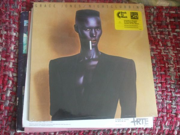 grace jones  nightclubbing      [sealed ]    vinyl