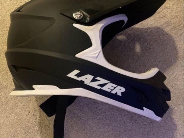 Laser full face helmet