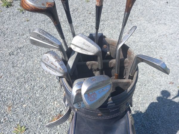 old golf club set & bag