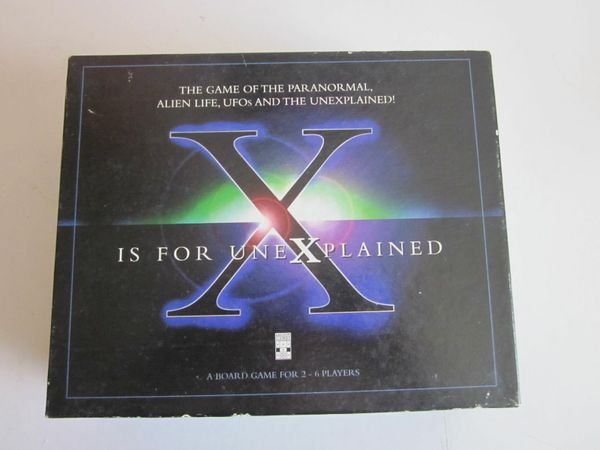 X Is for Unexplained Board  Game