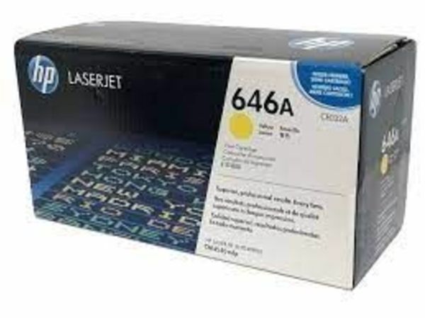 HP 646A Yellow LaserJet Toner Cartridge CF032A