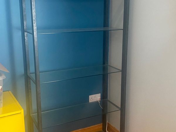 Shelving unit, nest of tables and mirror