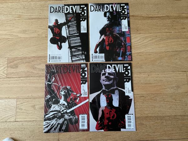 Rare 4 Comics complete Daredevil noir mini series