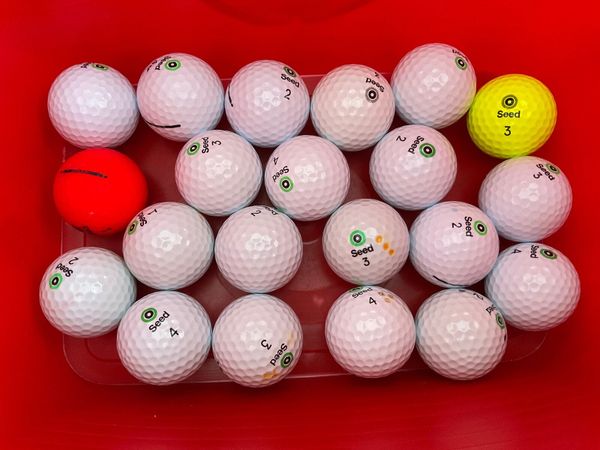 21 seed golf balls