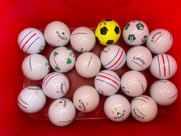 21 Callaway Chrome Soft golf balls