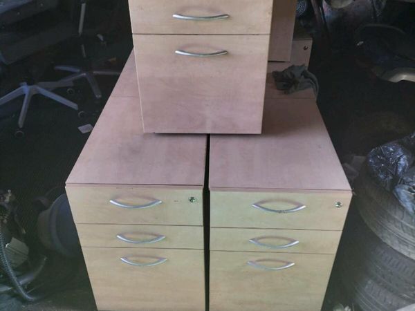 3 drawer office pedestal