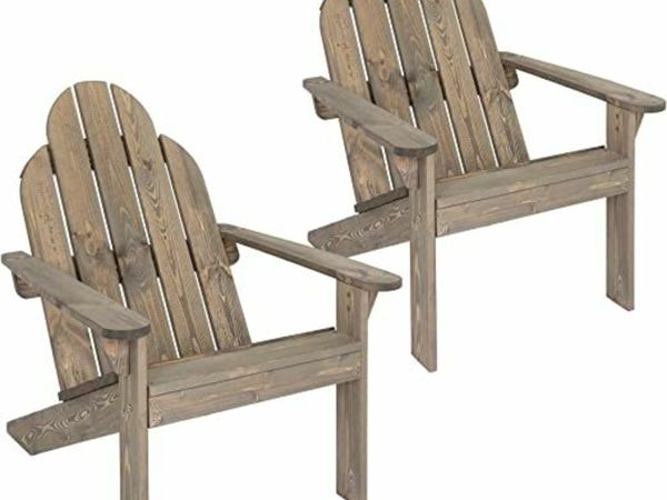 Set of 2 Wooden armchairs Made of Solid Wood
