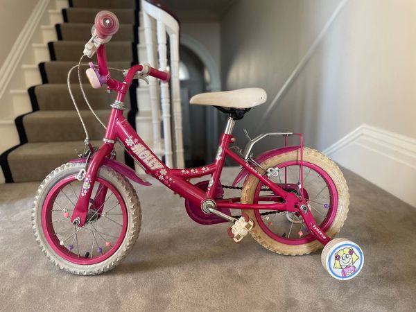 Girls bike pink