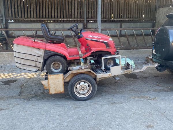 Lawn Mower with trailer
