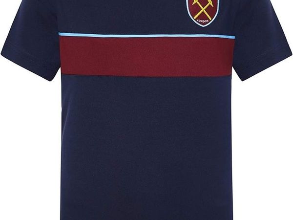 BRAND NEW West Ham Poly T-shirt: 12-13yrs