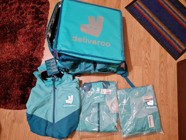 Deliveroo bag and jacket kit