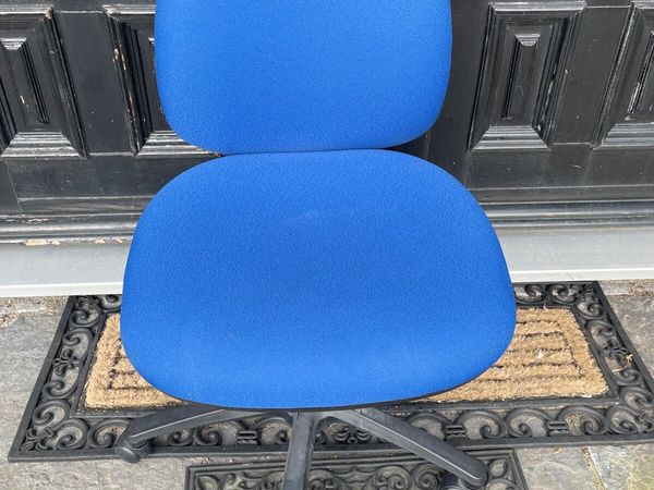 Lovely Blue Office or Study Swivel Chair
