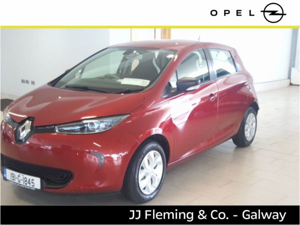 Renault Zoe Hatchback, Electric, 2019, Red