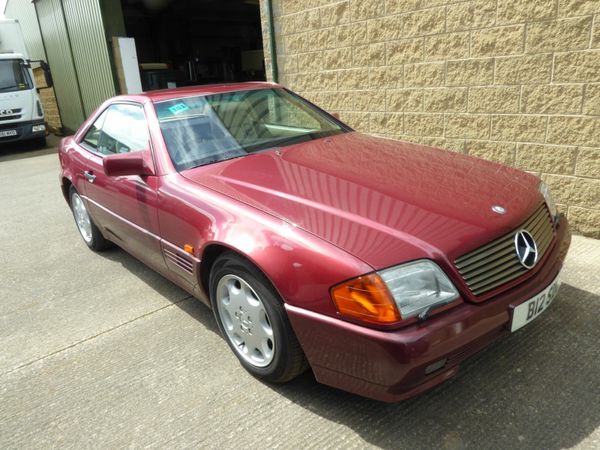 Mercedes-Benz 300 Coupe, Petrol, 1991, Red