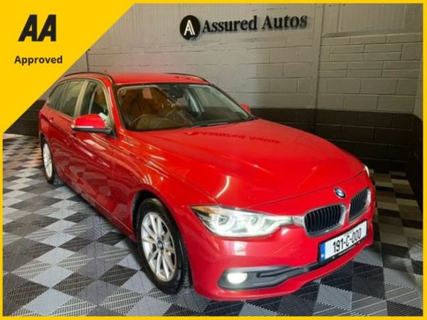 BMW 3-Series Estate, Diesel, 2019, Red