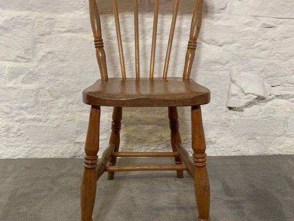 Old oak farmhouse kitchen chair. for sale in Co. Westmeath for 75