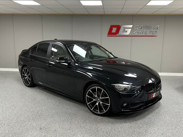 BMW 3-Series Saloon, Diesel, 2017, Black