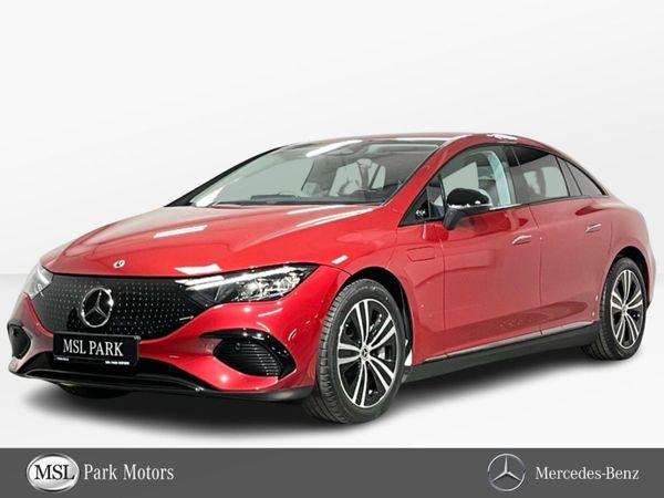 Mercedes-Benz EQE Saloon, Electric, 2023, Red