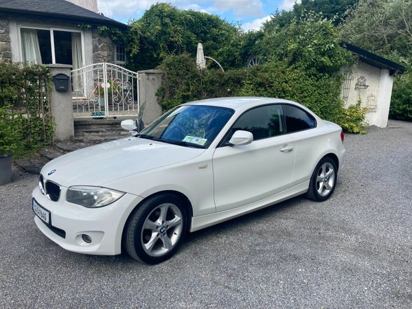 BMW 1-Series Coupe, Diesel, 2012, White