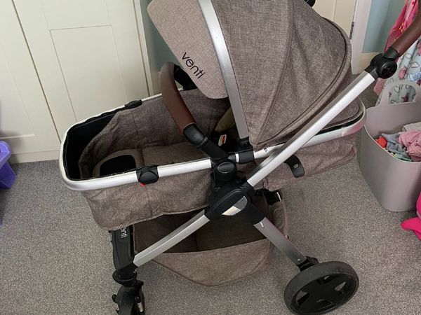 Baby elegance venti hot sale travel system grey