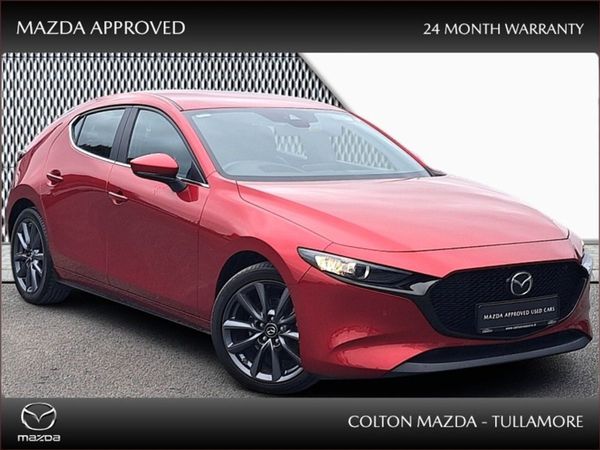 Mazda 3 Hatchback, Petrol, 2021, Red