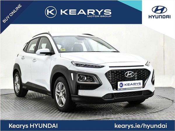 Hyundai KONA Crossover, Petrol, 2020, White