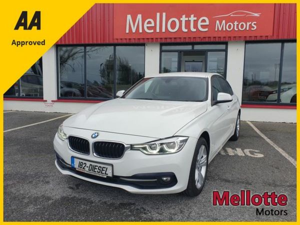 BMW 3-Series Saloon, Diesel, 2018, White