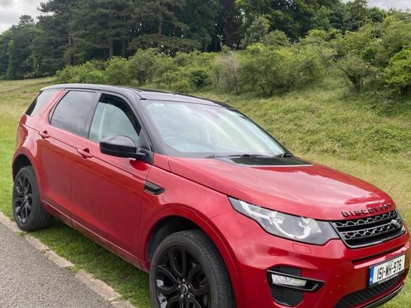 Land Rover Discovery Sport SUV, Diesel, 2015, Red