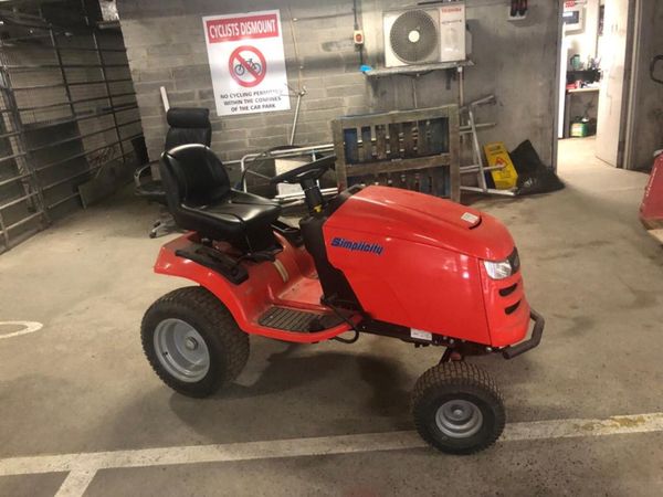 Simplicity ride on mower for online sale