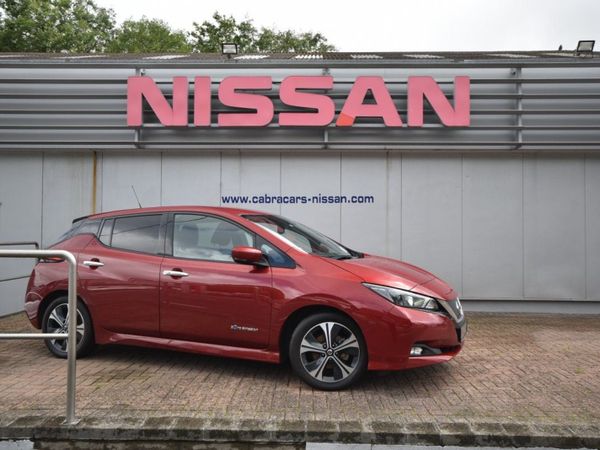 Nissan Leaf Hatchback, Electric, 2021, Red